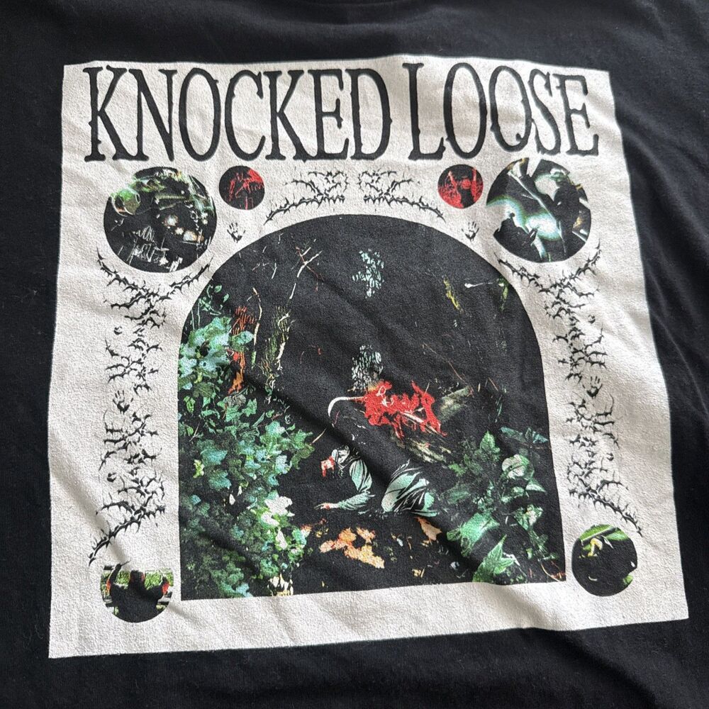Women’s Knocked Loose Band Hardcore T Shirt XL Cotton Bella + Canvas